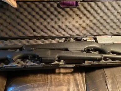 Mossberg 695 12 gauge bolt slug guns (selling as a pair)