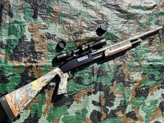 2009 Mossberg 500 12 GA 24” Slugster 3x9 Optic Deer Hunting Shotgun
