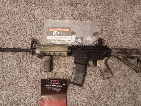 Colt AR-15 LE6920 Magpul Special Edition ATACS Green Camo