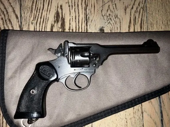 Webley Mark IV 38 S&W “WAR FINISH”