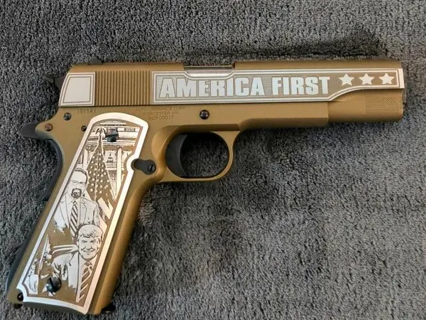 NIB AUTO ORDNANCE "AMERICA FIRST 1 of 300 - COLLECTOR NEVER FIRED!!