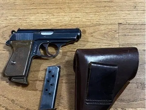 WAFFEN WALTHER PPK RIG, $4500