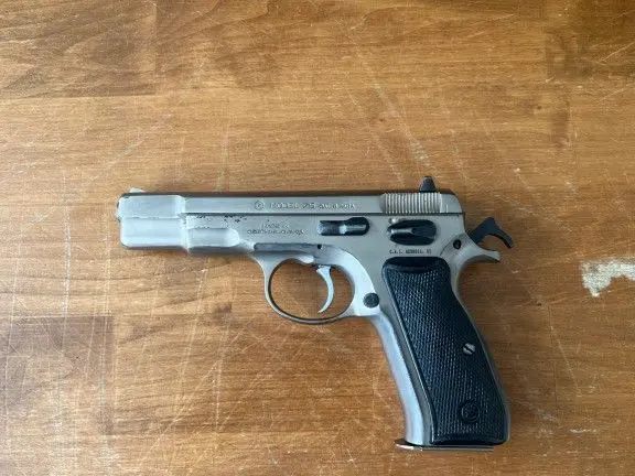 CZ 75 Pre B Nickel