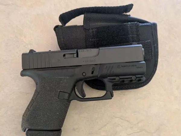 Glock 43 with rail