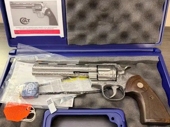 Colt Python .357 Magnum – 6" – Davidson's Engraved Special Edition (2021)