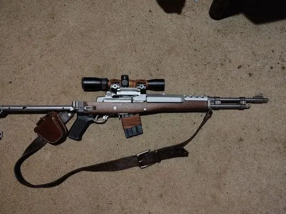 Mini 14 SS barrel w/· Samson A-TM Stainless steel folding stock