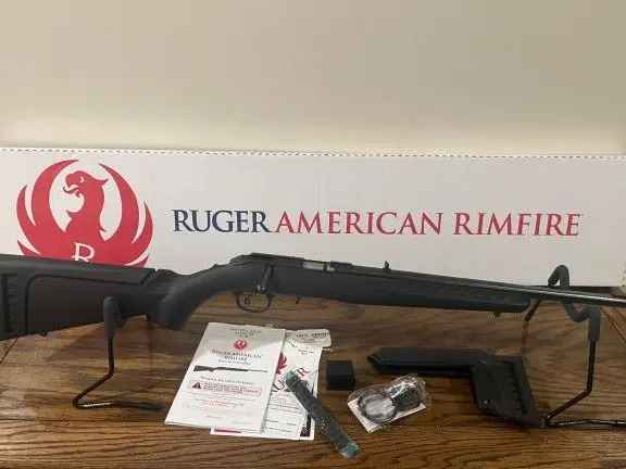 Ruger American Rimfire New in Box 22LR Threaded