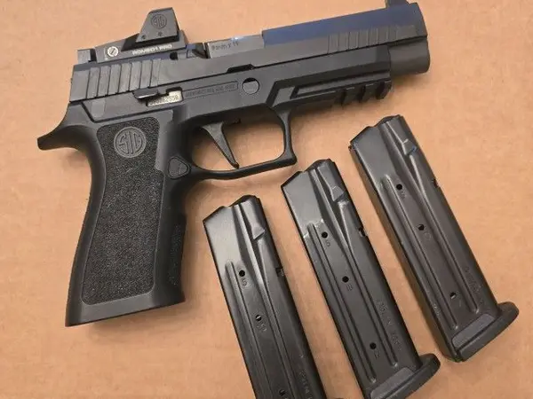 Sig P320X with Romeo 1 pro