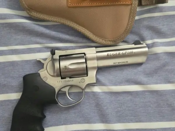 Stainless ruger gp100