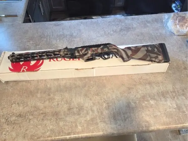 Ruger 9mm pc carbine American flag print