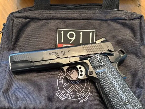 Springfield TRP 5" 1911 45ACP Black / NS