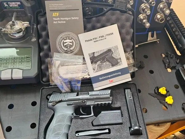 Rare Grey H&K P30S in 9mm