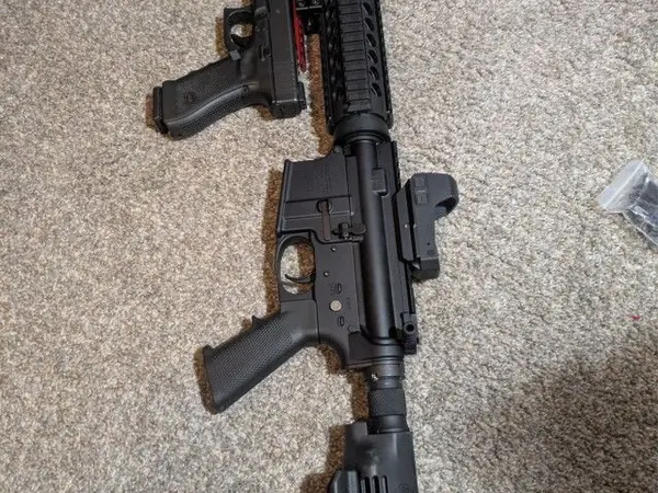 Anderson AR15 223-556 and Glock 22 Gen4