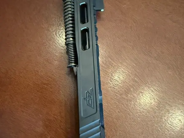 Complete Zaffiri glock 19 slide