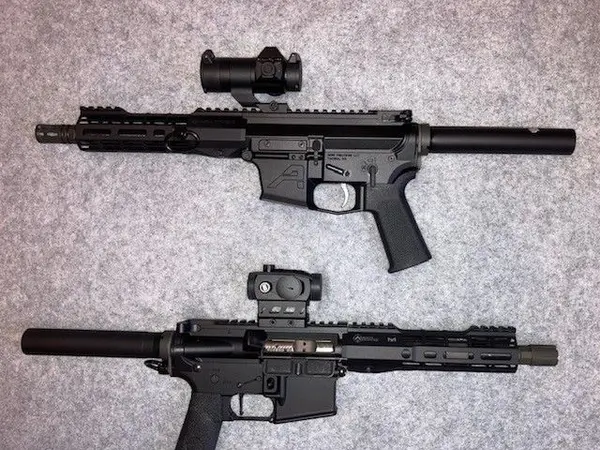 2- AR Pistols bundle 9MM and 300BLK