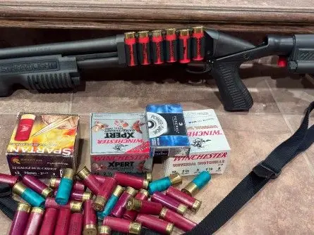 Remington 870 Express with Recoil Reducing Knox SpecOps adjustable stock and Surefire Fore end