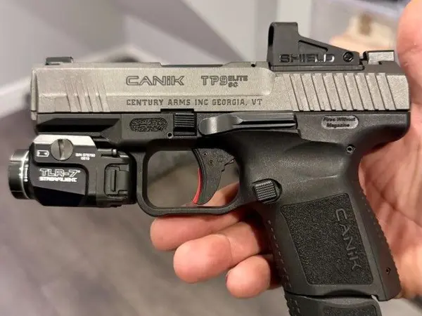 Canik TP9 Elite SC with extras