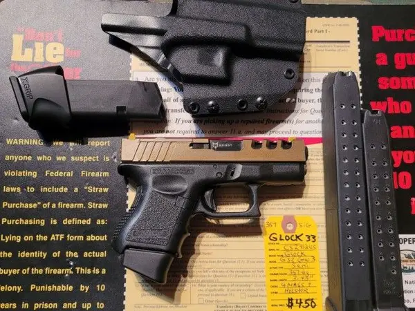 GLOCK 33 CUSTOM .357 SIG PISTOL