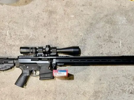 .308 AR10 bolt action. Sub moa!