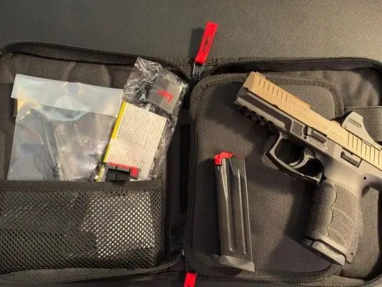 Like-New HK VP9A1K w/ Holosun SCS Optic — 9mm
