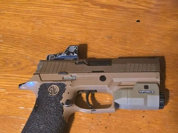 Sig sauer P320 off roster FDE