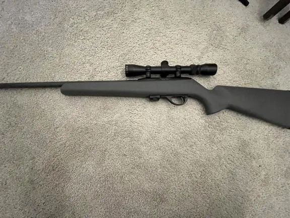 Remington 597 with factory scope