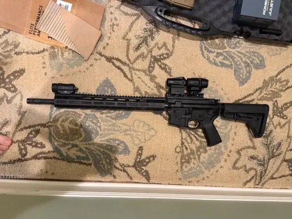 Ruger MPR 556 w Romeo Juliet Red Dot / Magnifier Combo