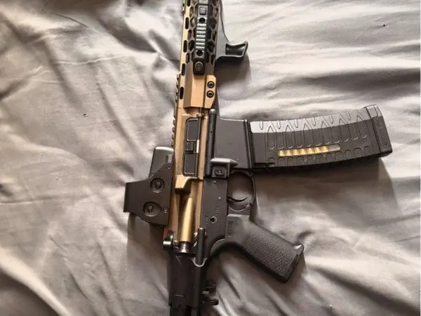 AR Pistol with super safety FRT and attachments