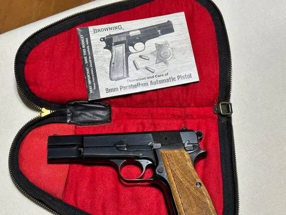 1969 Belgian Browning Hi-Power 9mm