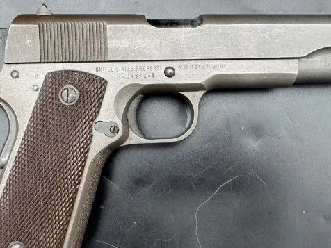 WWII REMINGTON RAND 1911 A1 .45 1945