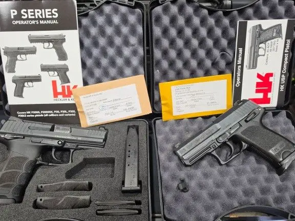 HK USP 9 compact & P30s