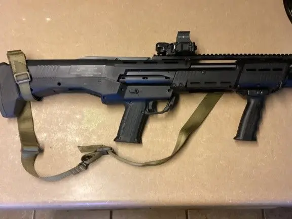 DP 12 Tactical Double Barrel Pump Shotgun