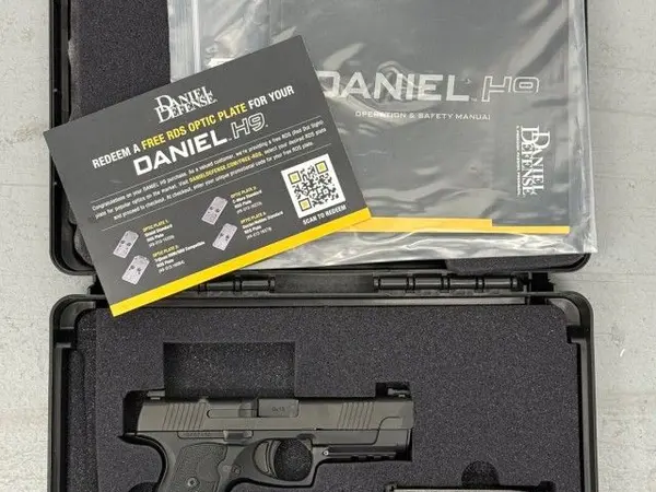 Daniel Defense H9 with original contents