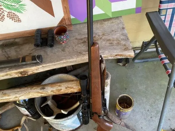 Savage bolt rifle 17 HMR