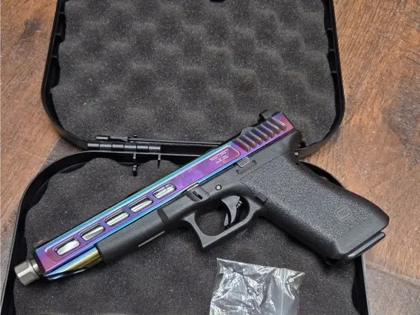 Glock 17L Custom $600 918-269-9555