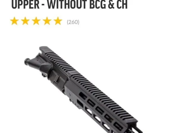 11.5 PSA Upper w/o BCG & CH