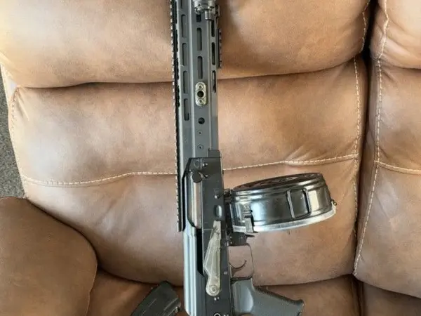 PSA Ak103 with foldable stock and attachments