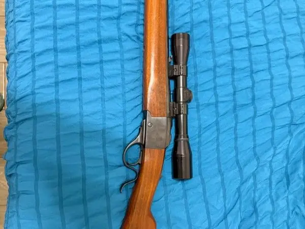 1977 Ruger no. 3 m77 .22 hornet