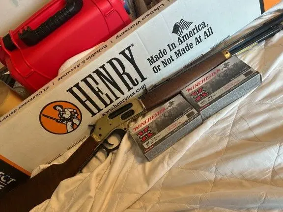 Henry 45-70 Government NIB With ammo