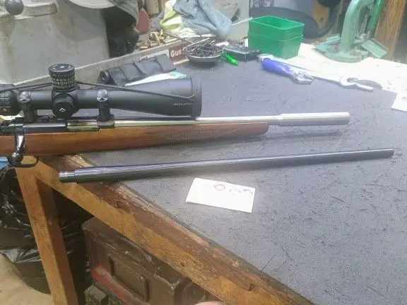 Ruger 77/22 custom extras