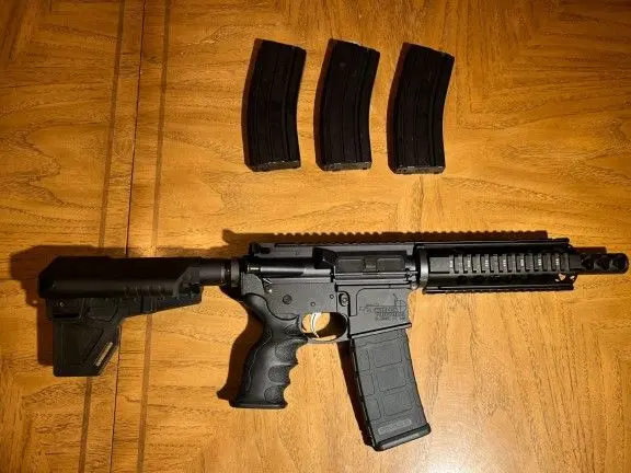 8.3in Noreen AR15 Pistol