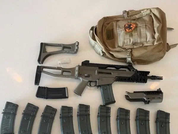 TommyBuilt Tactical T36K / HK G36K – 5.56 NATO – FDE – New/Unfired – Spuhr Handguard – 12 Magazines – Stock & Brace
