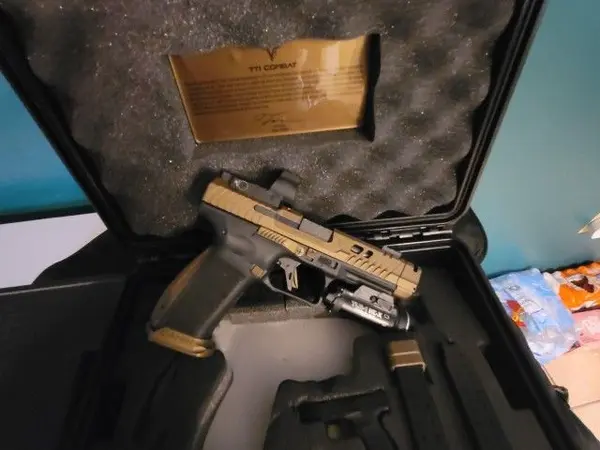 Canik TTI combat bronze 9mm