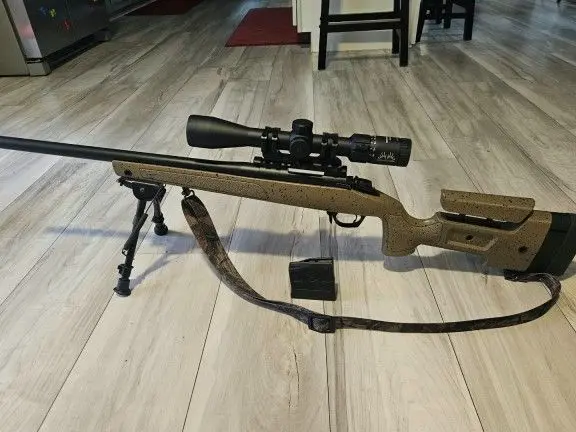 Bergara B-14 HMR .308 20" Excellent + Scope, Harris Bipod