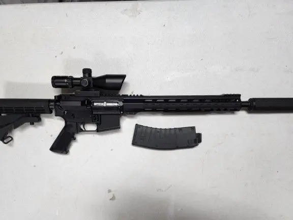 AR-22 w/FRT & SUPPRESSOR