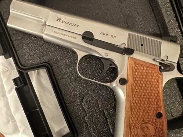 Browning high power clone - stainless steel