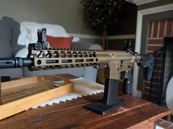 11.5" AR15 5.56 Burnt Bronze Cerakote