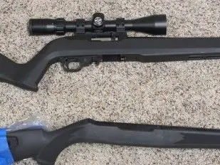 Ruger 10/22-Magpul X-22 Stock-Simmons 8-Point 3x9x40 Scope - NEW
