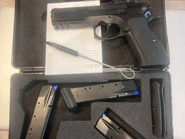 CZ SP-01 Tactical with Vortex Defender Optic