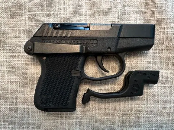 KelTec P3AT .380 Auto with Crimson Trace Laser (No Longer Produced)